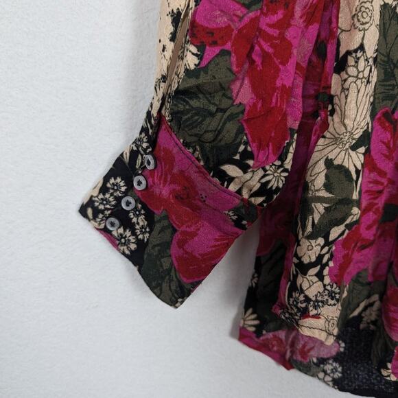 NWT Free People Floral Print Mikayla Tunic Top - Picture 5 of 10